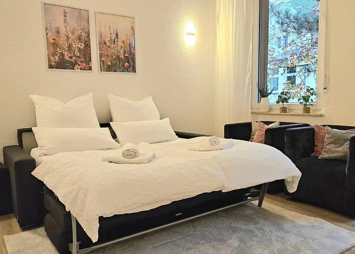 122qm-apartment - 4 I Zentral I Kueche I Balkon I Parken I Wlan * Lünen