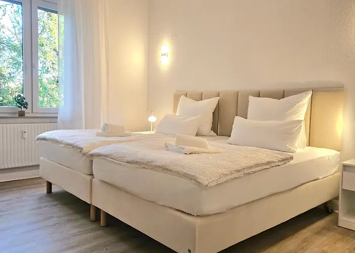 122qm-apartment - 4 I Zentral I Kueche I Balkon I Parken I Wlan Lünen